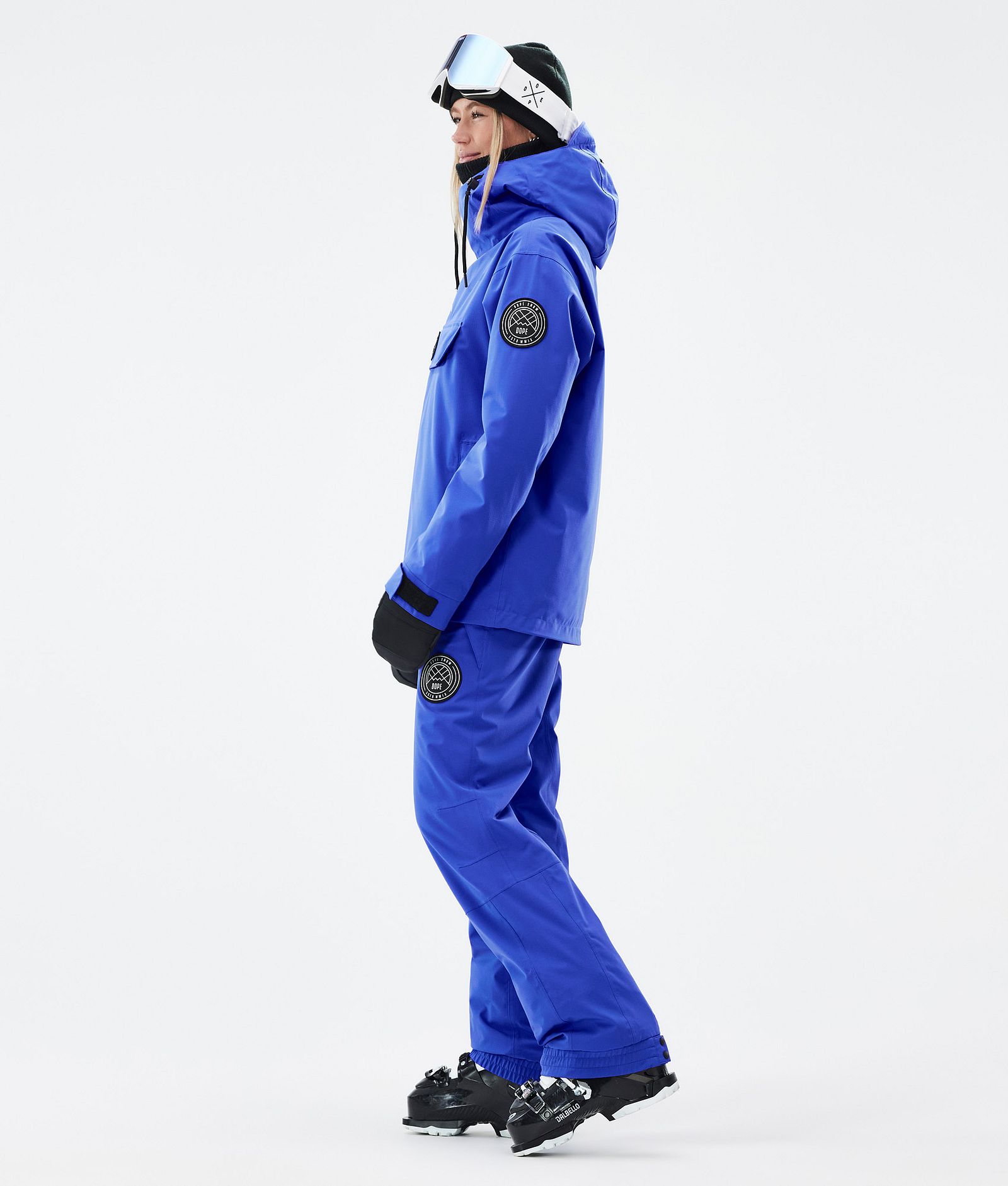 Dope Pile W Forro Polar Mujer Cobalt Blue - Azul