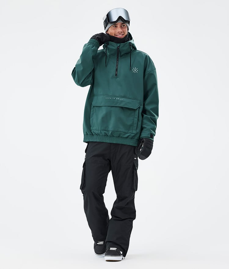 Cyclone Snowboardjacke Herren Bottle Green, Bild 3 von 9