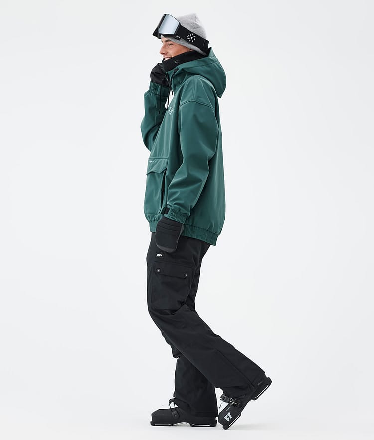 Cyclone Ski Jacket Men Bottle Green, Image 4 of 9