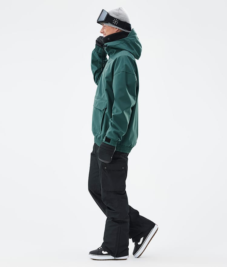 Cyclone Snowboardjakke Herre Bottle Green, Bilde 4 av 9