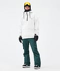 Cyclone Snowboardjakke Herre Old White Renewed, Billede 3 af 9