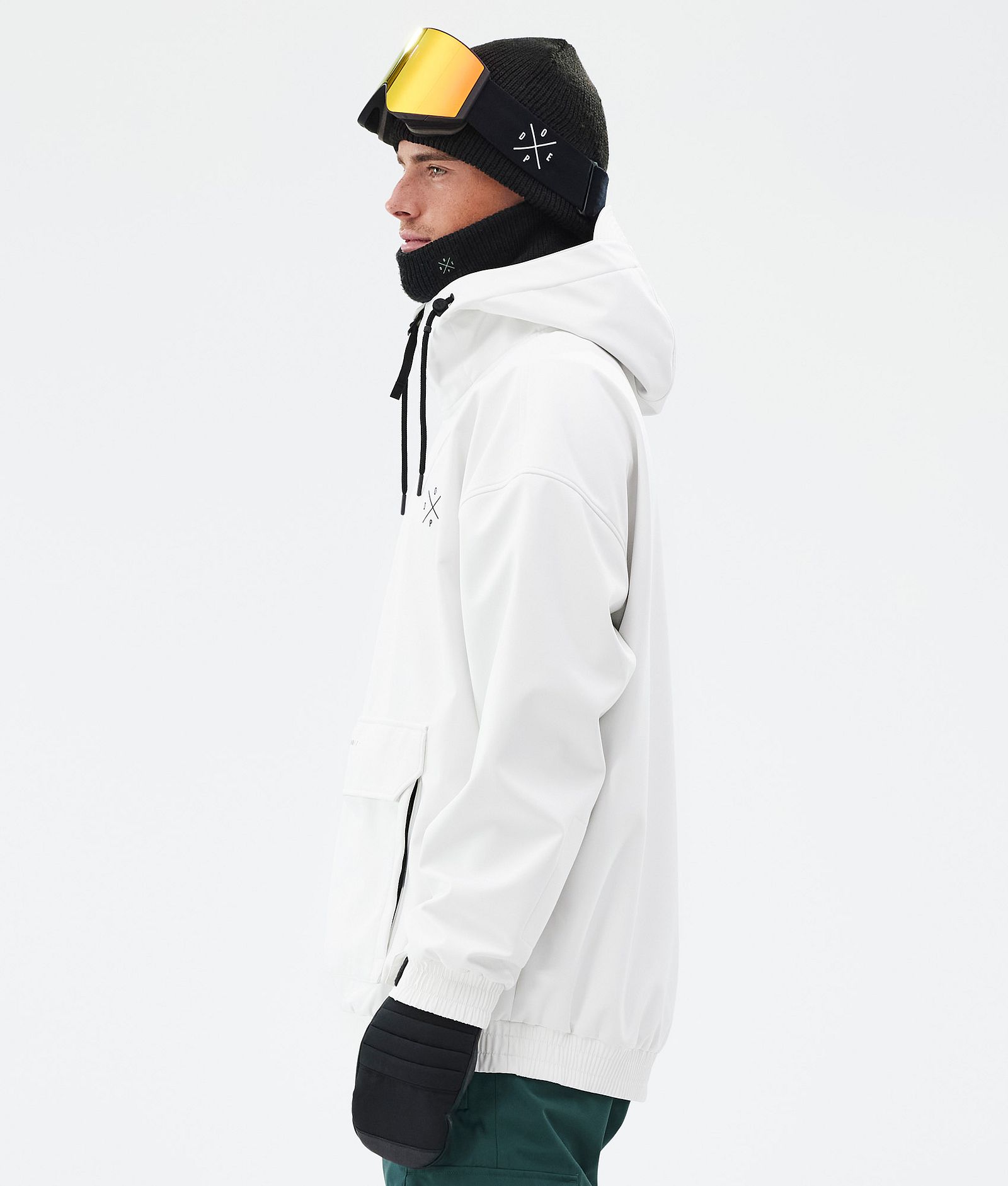 Cyclone Veste Snowboard Homme Old White, Image 6 sur 9