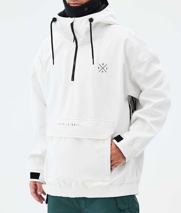 Cyclone Manteau Ski Homme Old White, Image 8 sur 9