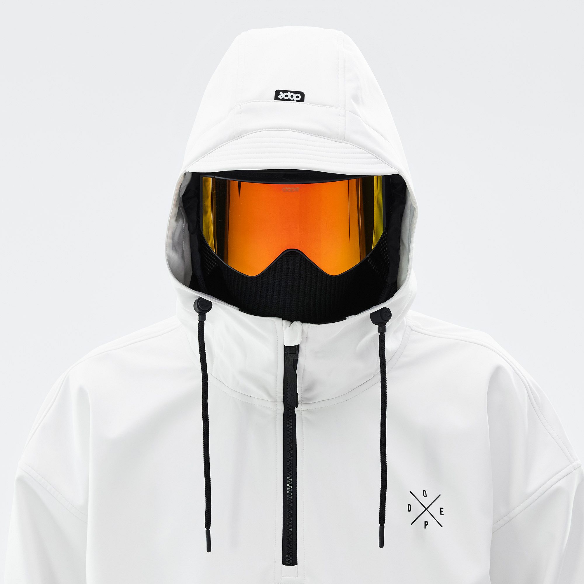 Dope Cyclone スキージャケット メンズ Old White - ホワイト