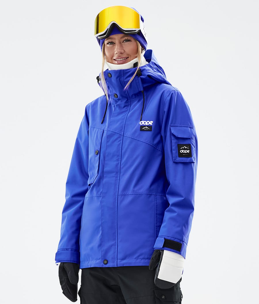 Adept W Snowboard jas Dames Cobalt Blue