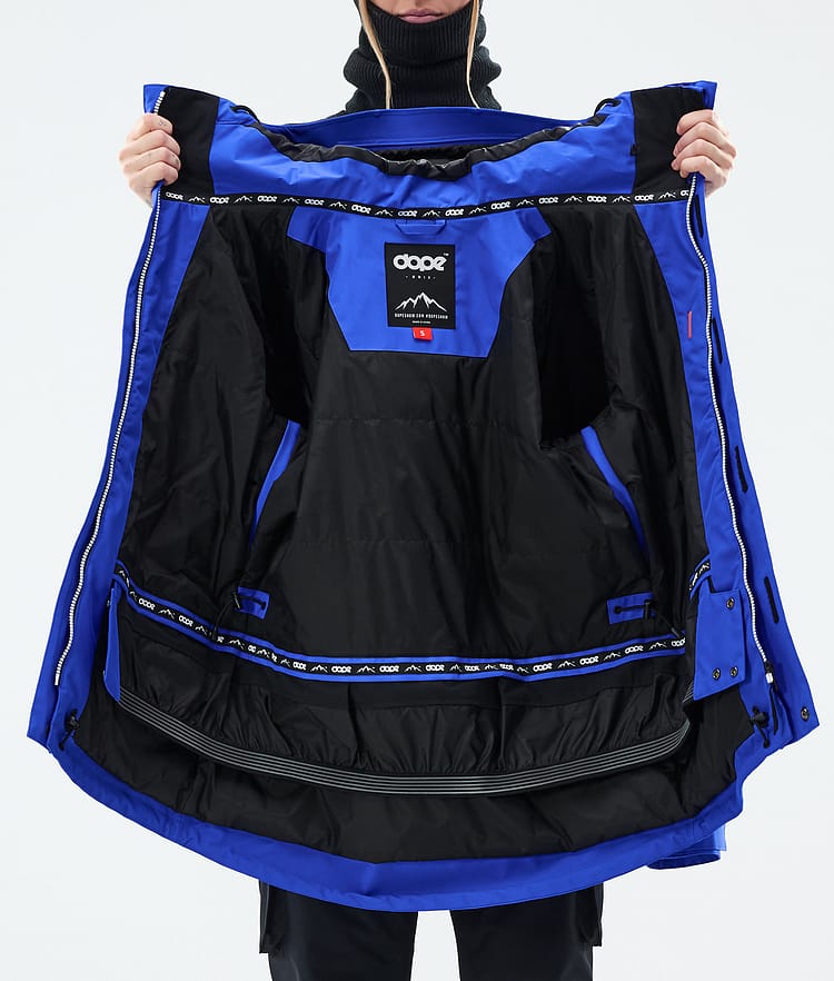 Adept W Lyžařská Bunda Dámské Cobalt Blue, Obrázek 10 z 10