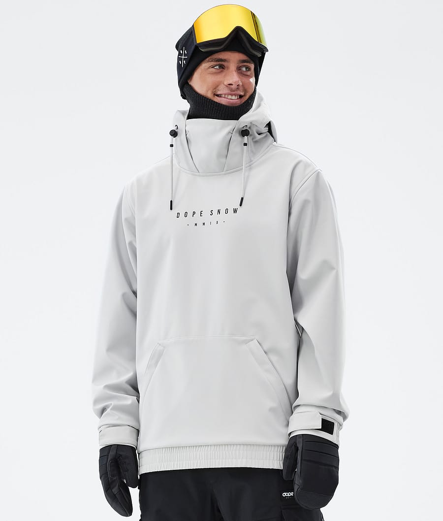 Yeti Snowboard Jacket Men Silhouette Light Grey