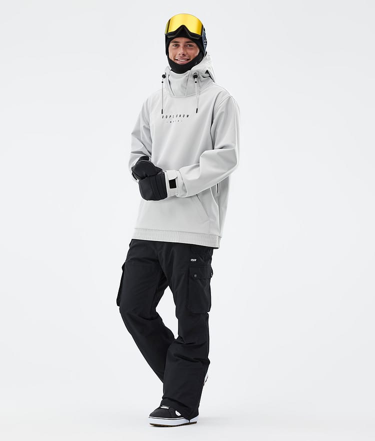 Yeti Veste Snowboard Homme Silhouette Light Grey, Image 6 sur 7