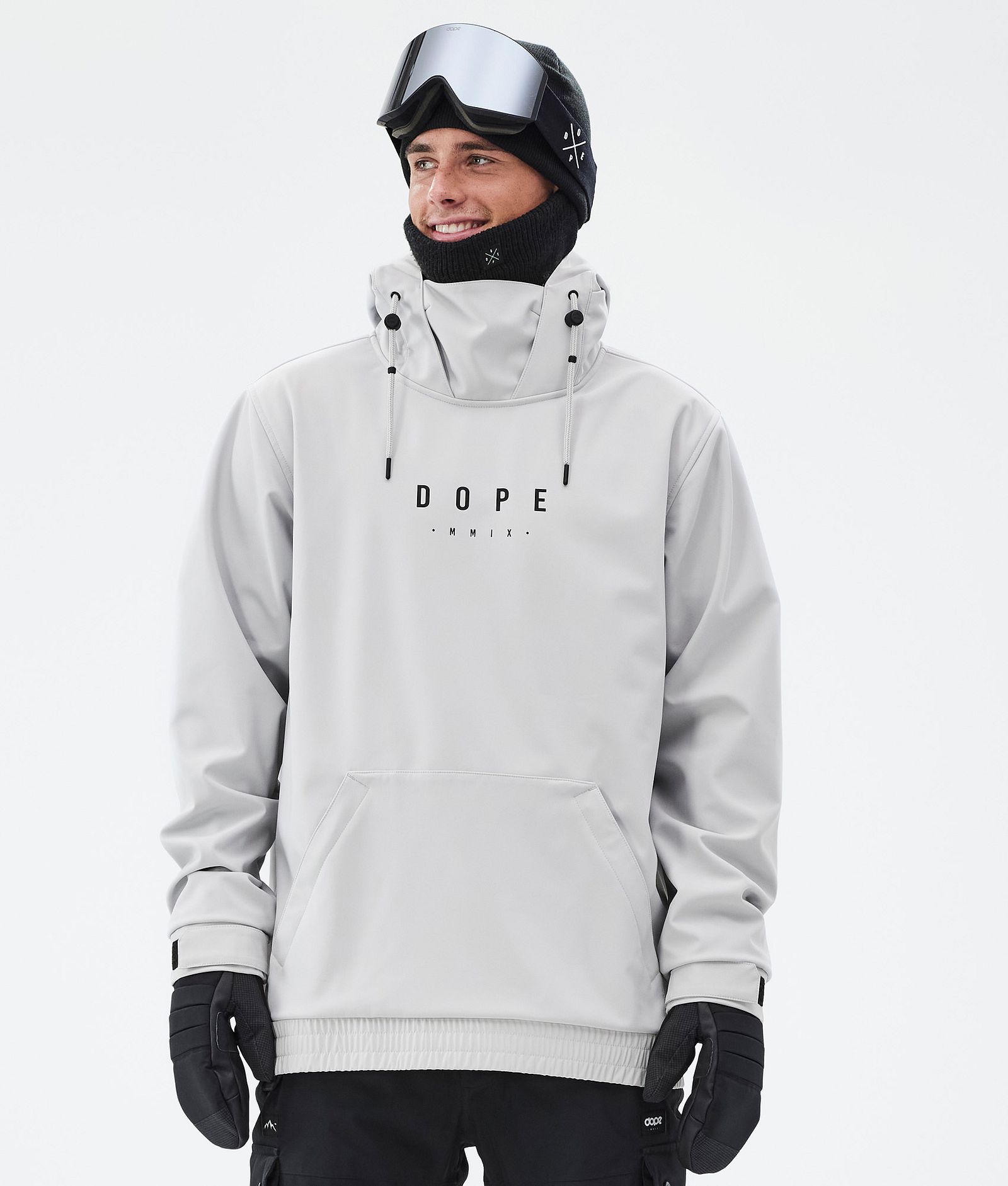 Dope Yeti Ski Jacket Men Aphex Light Grey | Dopesnow.com