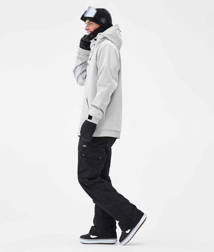 Yeti Snowboardjacke Herren Aphex Light Grey, Bild 5 von 8