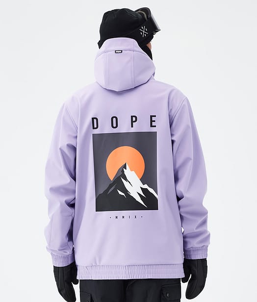 Dope Yeti Snowboard jas Heren Aphex Faded Violet