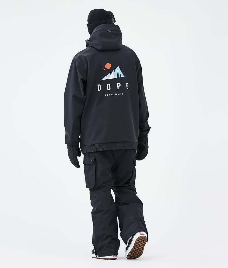 Yeti Kurtka Snowboardowa Mężczyźni Ice Black