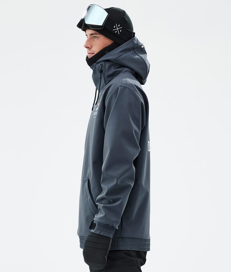 Yeti Snowboardjacke Herren Ice Metal Blue Renewed, Bild 6 von 7