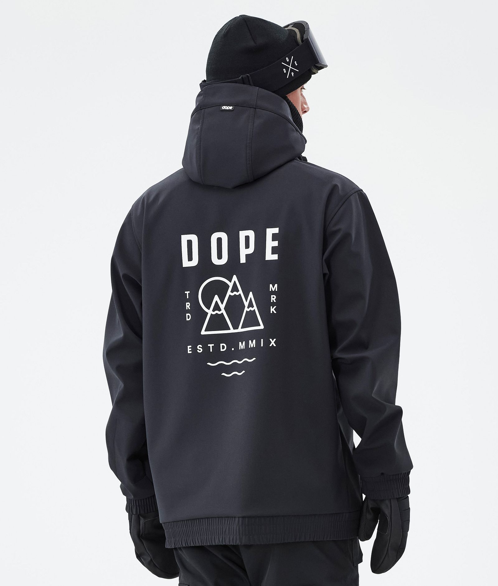 Dope Yeti Snowboard Jacket Men Summit Black | Dopesnow.com