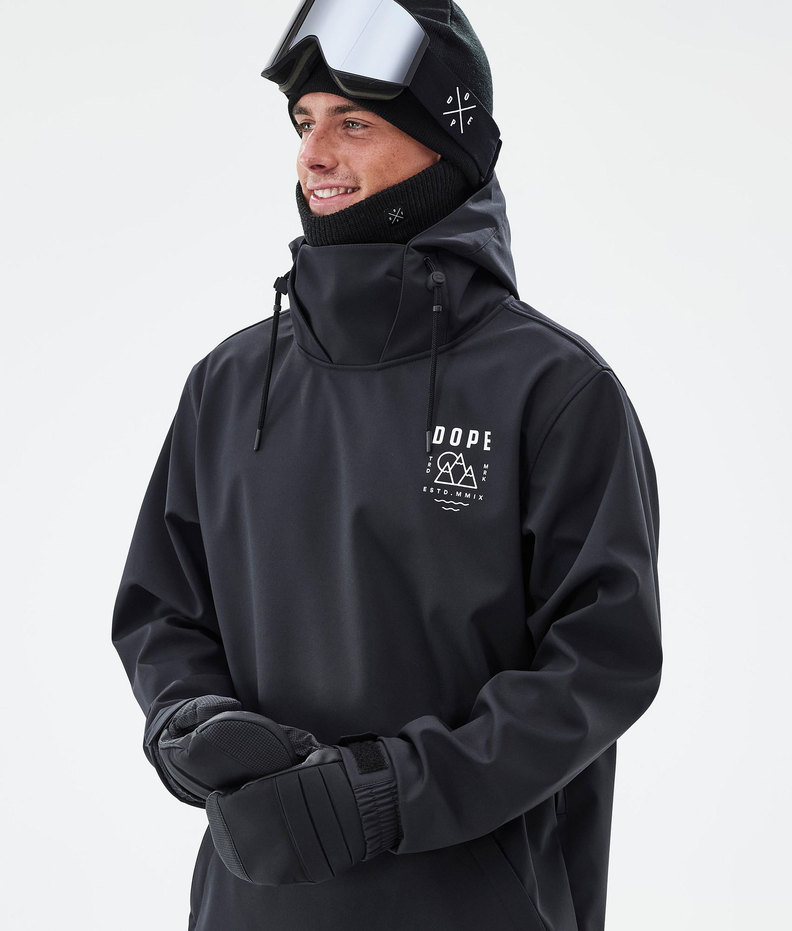 Dope Yeti スノーボードジャケット メンズ Summit Black - ブラック | Dopesnow.com