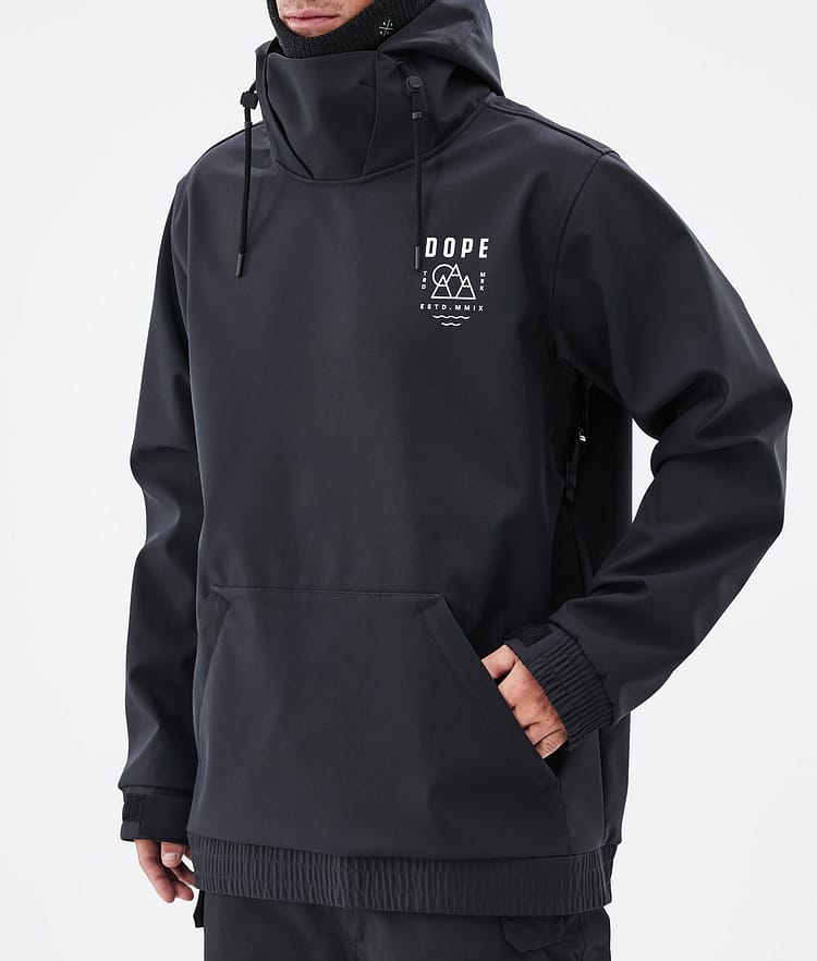 Yeti Kurtka Snowboardowa Mężczyźni Summit Black