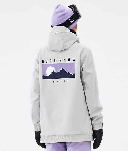 Yeti W Chaqueta Snowboard Mujer Light Grey