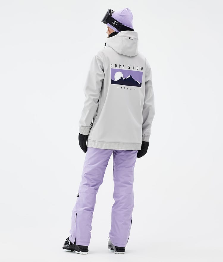 Yeti W Skijacke Damen Silhouette Light Grey, Bild 3 von 7