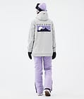 Yeti W Snowboardjakke Dame Silhouette Light Grey, Billede 3 af 7