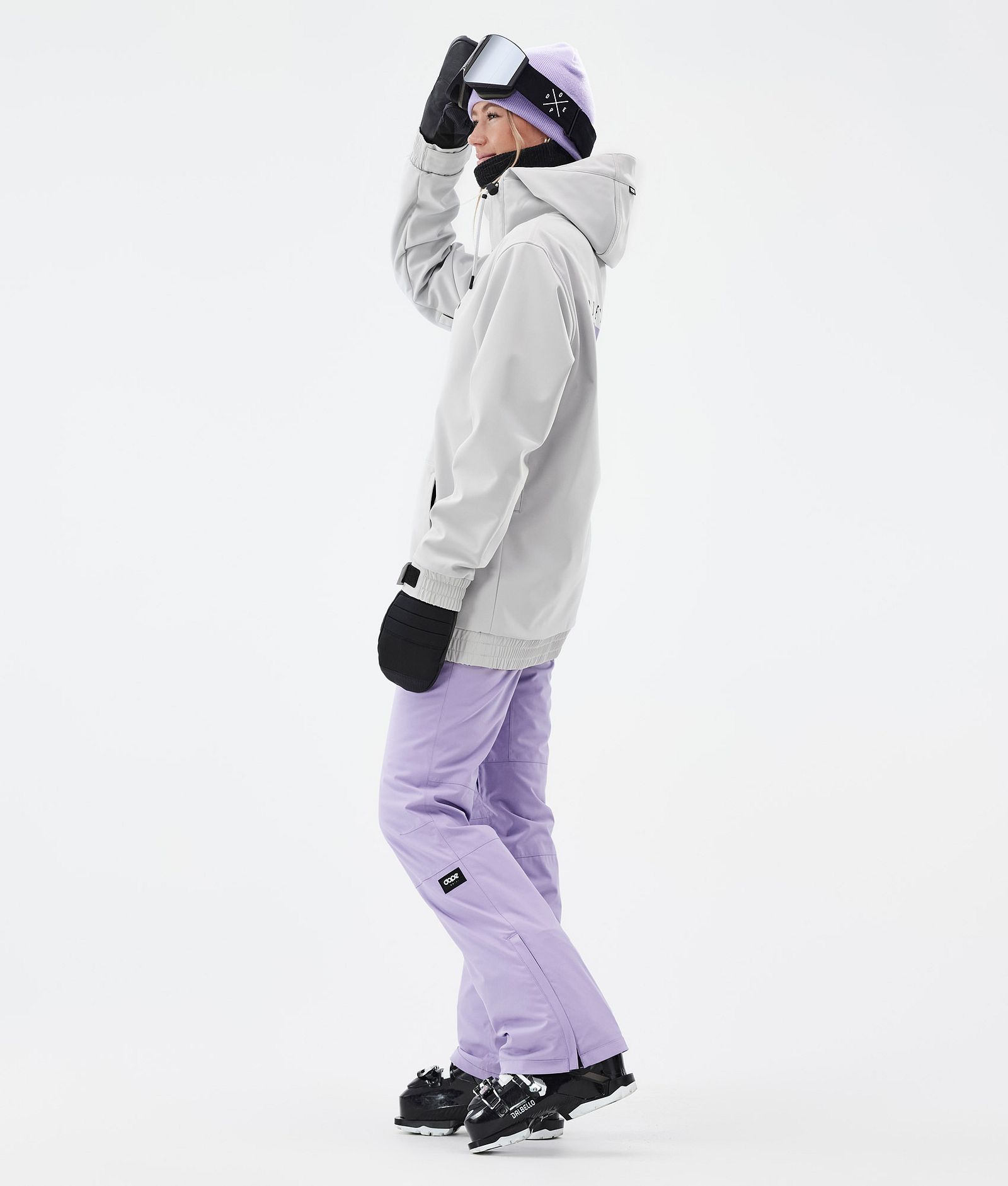 Yeti W Ski Jacket Women Silhouette Light Grey, Image 4 of 7