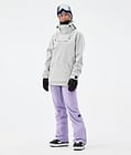 Yeti W Snowboardjakke Dame Silhouette Light Grey, Billede 5 af 7