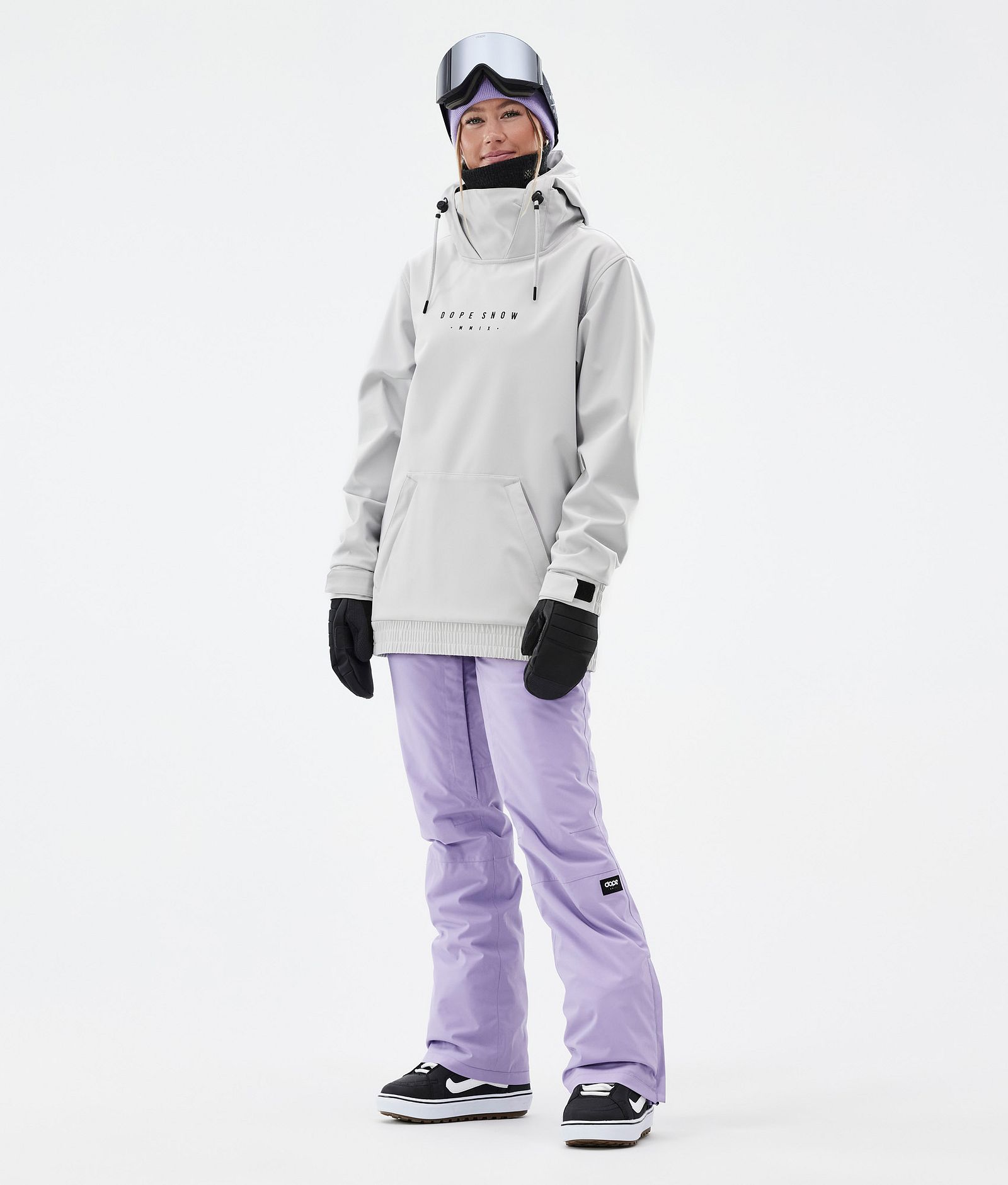 Yeti W Chaqueta Snowboard Mujer Silhouette Light Grey