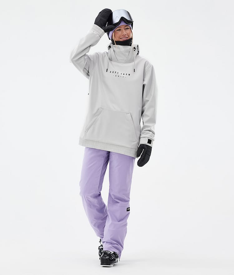 Yeti W Skijacke Damen Silhouette Light Grey, Bild 5 von 7