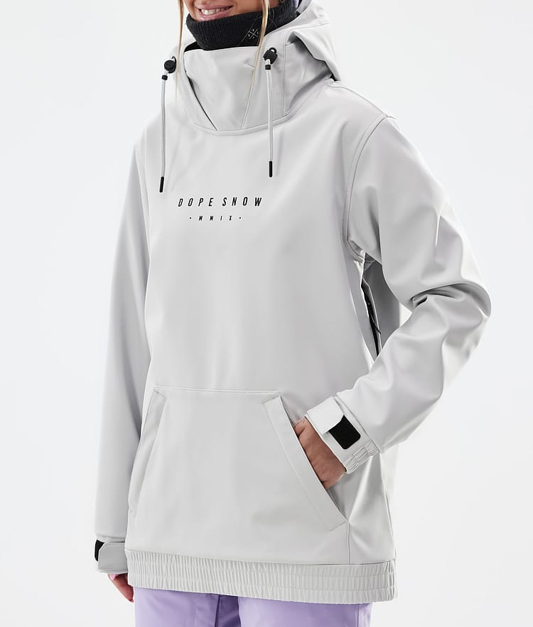 Yeti W Skijacke Damen Silhouette Light Grey, Bild 7 von 7