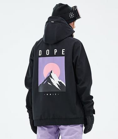 Yeti W Snowboardjakke Dame Aphex Black