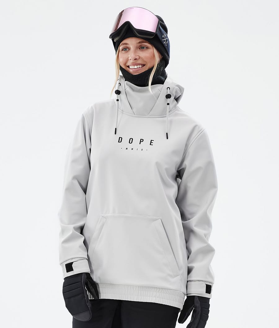 Yeti W Snowboard Jacket Women Aphex Light Grey