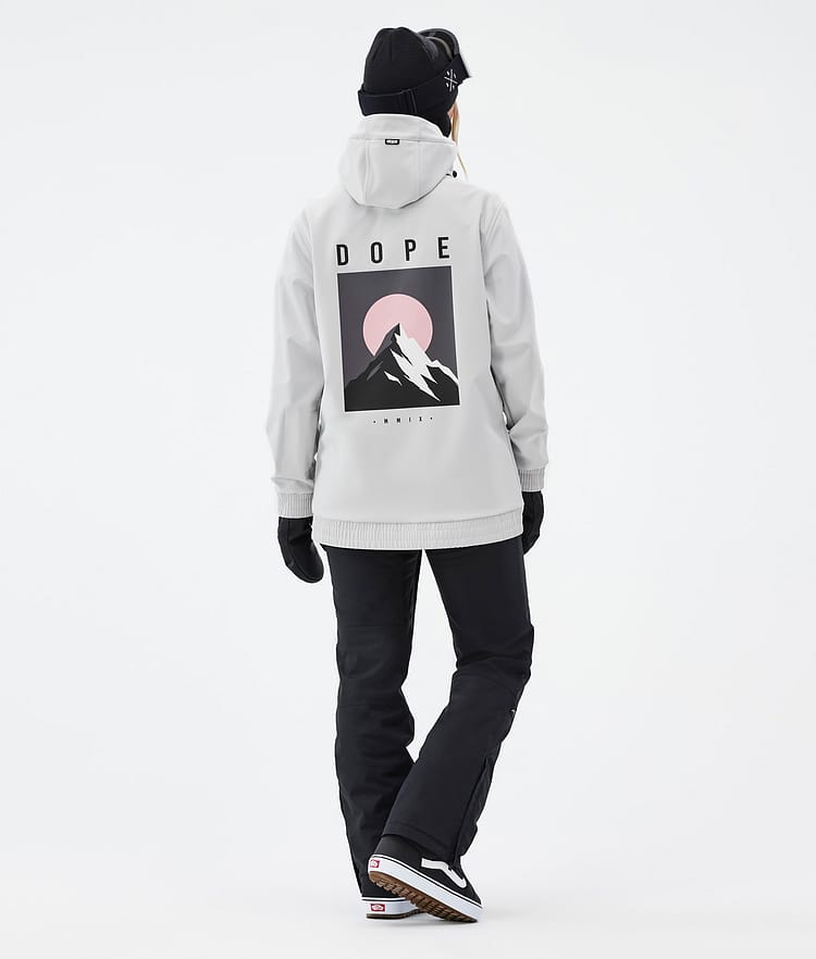 Yeti W Giacca Snowboard Donna Aphex Light Grey, Immagine 3 di 7
