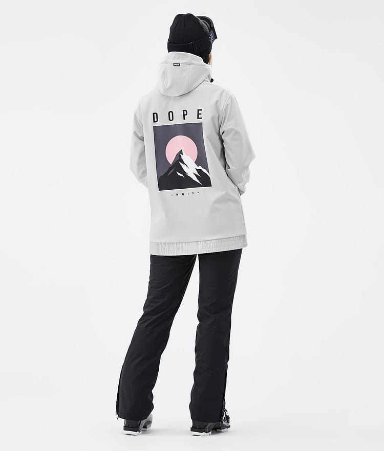 Yeti W Skijacke Damen Aphex Light Grey, Bild 3 von 7