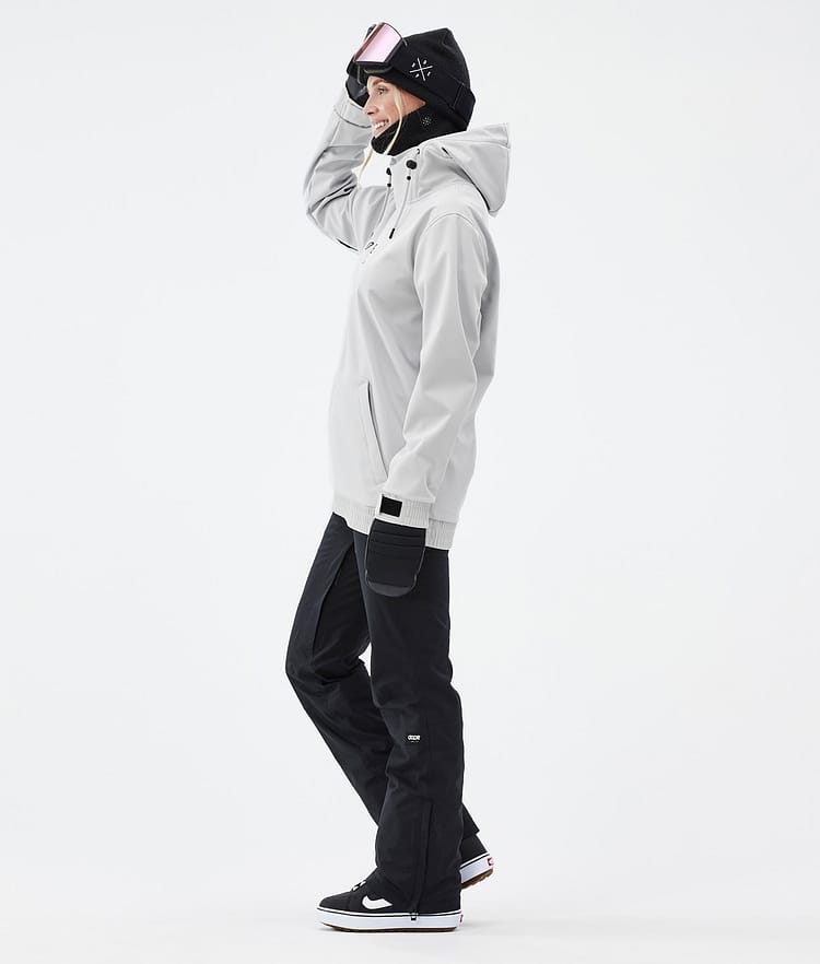 Yeti W Snowboard Jacket Women Aphex Light Grey Renewed, Image 5 of 7