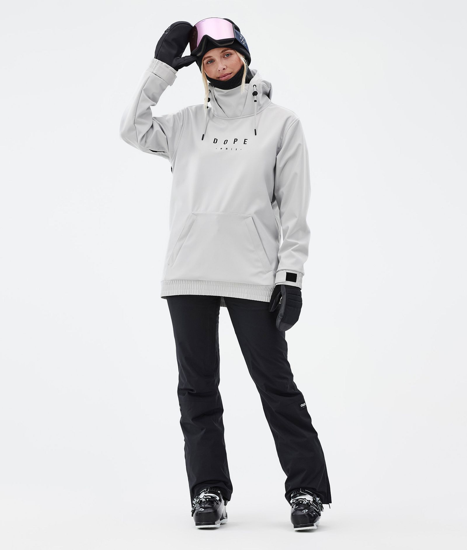 Yeti W Ski Jacket Women Aphex Light Grey