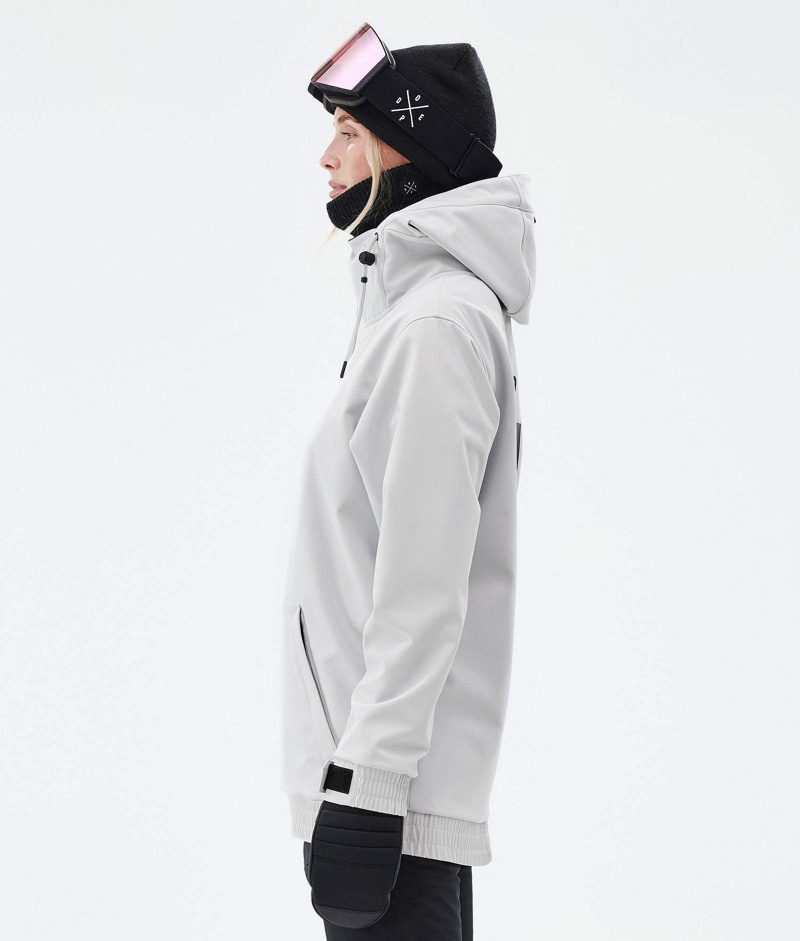 Yeti W Snowboard Jacket Women Aphex Light Grey Renewed, Image 6 of 7
