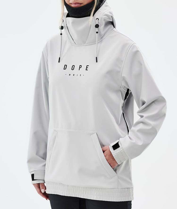 Yeti W Lyžařská Bunda Dámské Aphex Light Grey, Obrázek 7 z 7