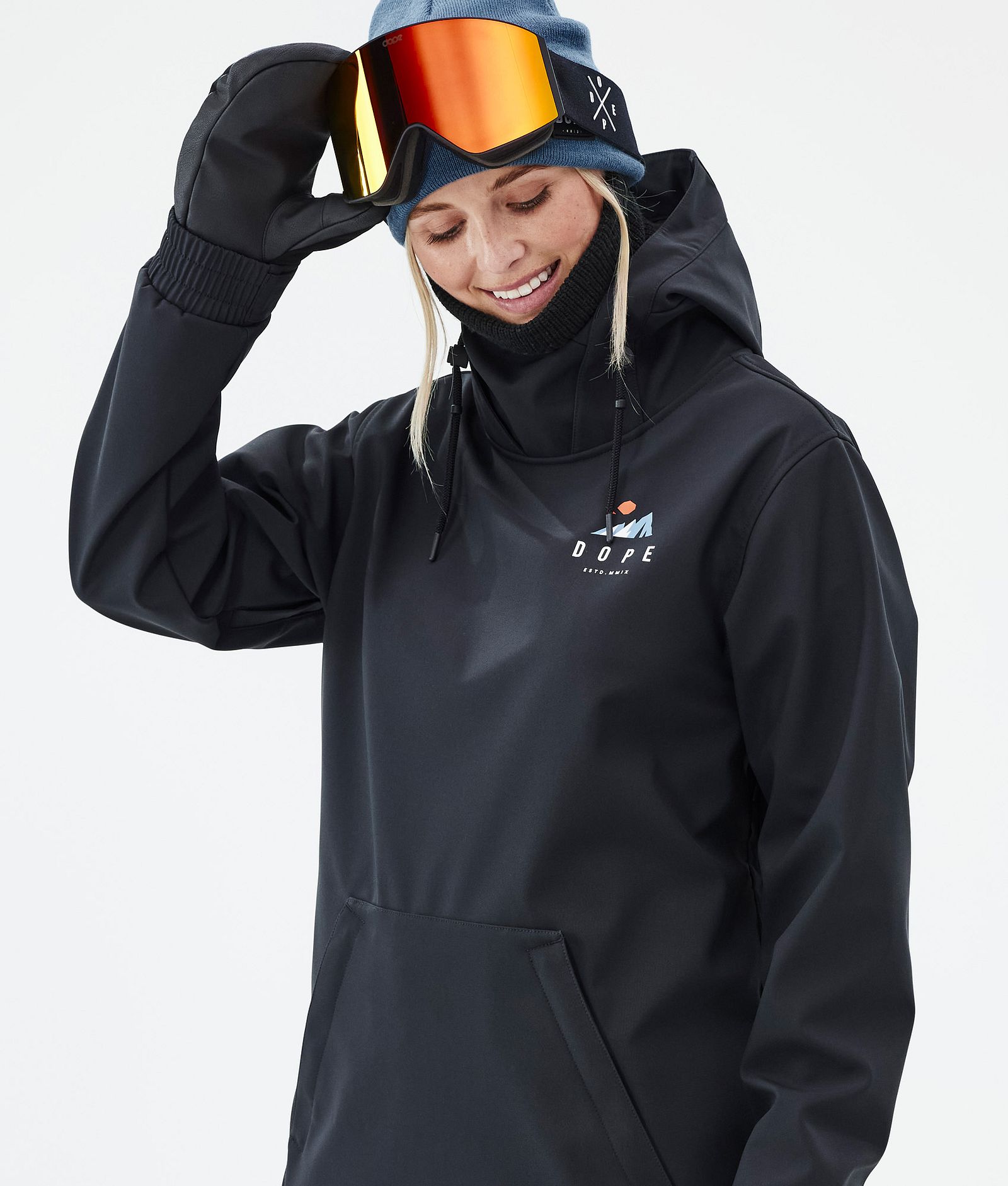 Yeti W Snowboard jas Dames Ice Black