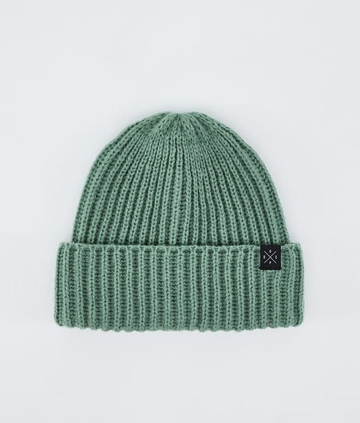 Chunky Beanie Faded Green