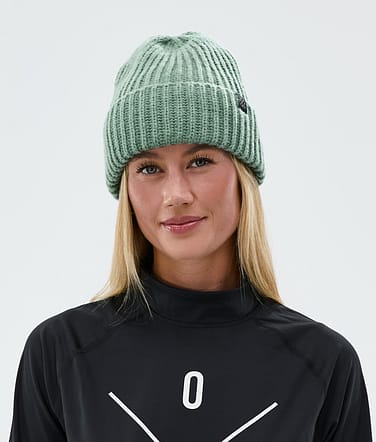 Chunky Beanie Faded Green