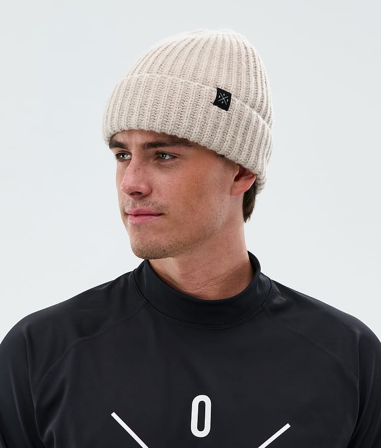 Chunky Beanie čepice Sand, Obrázek 2 z 3