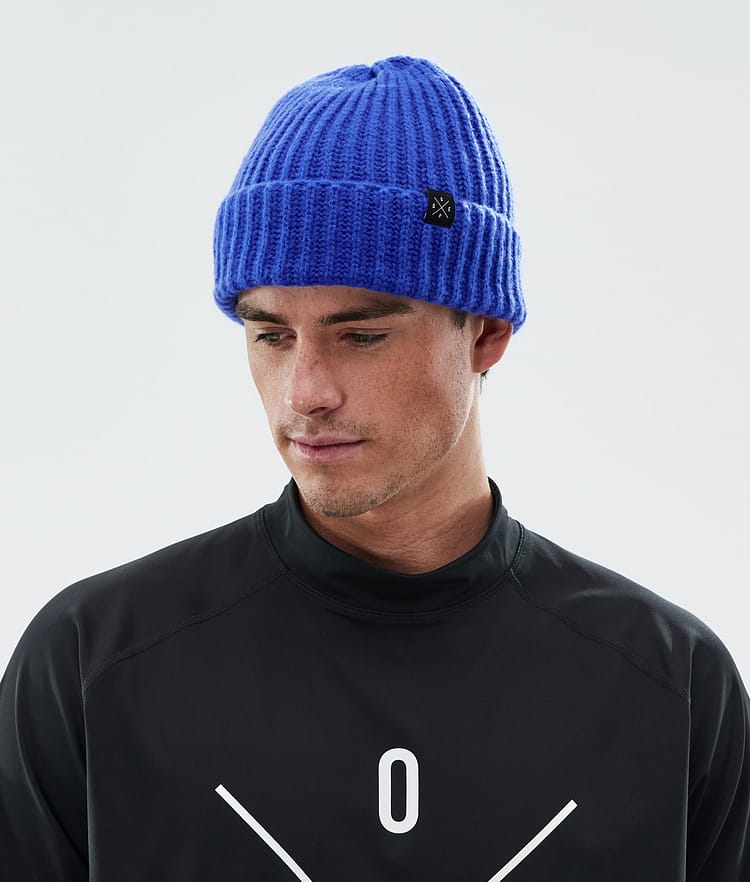 Chunky Beanie Cobalt Blue, Image 2 of 3