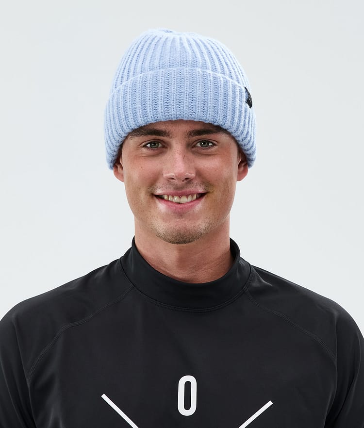 Chunky Beanie Light Blue, Image 2 of 3