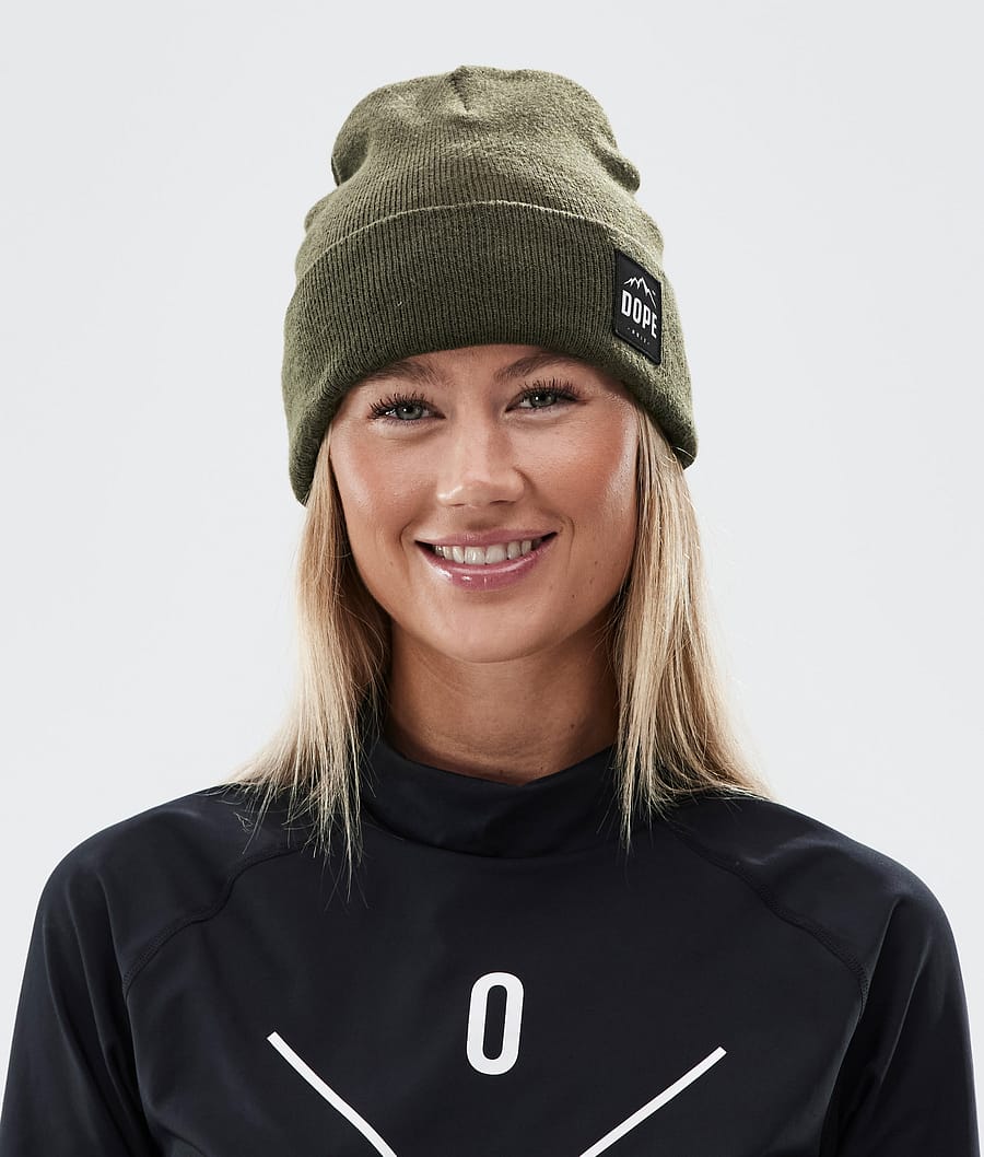 Paradise Beanie Olive Green