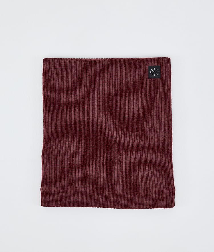 2X-Up Knitted Schlauchtuch Burgundy, Bild 1 von 3
