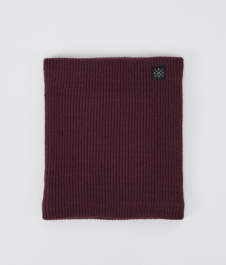 2X-Up Knitted Facemask Burgundy