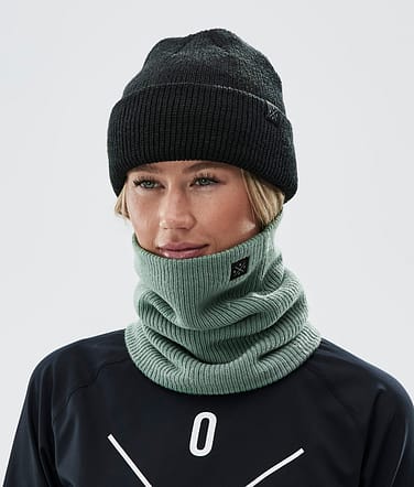 2X-Up Knitted Halsedisse Faded Green