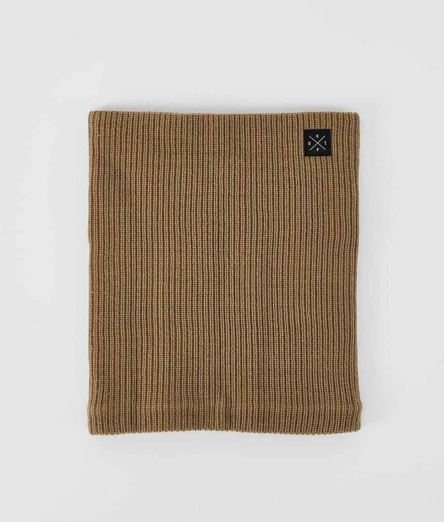 2X-Up Knitted Facemask Gold