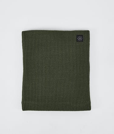 2X-Up Knitted Schlauchtuch Olive Green