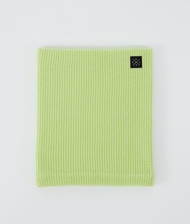 2X-Up Knitted Facemask Faded Neon