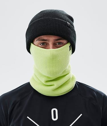 2X-Up Knitted Ansiktsmask Faded Neon